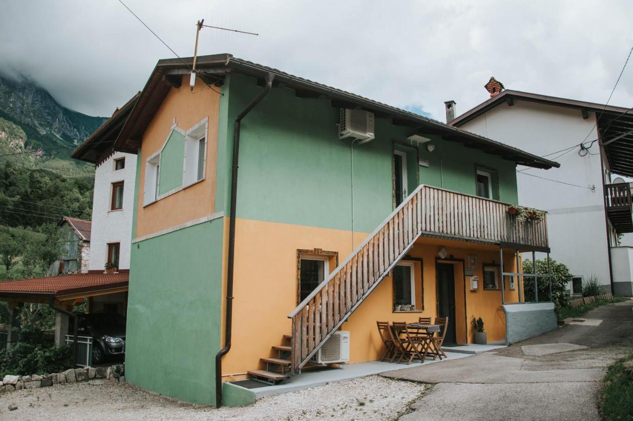 Apartma Metija Lux Z Savno Кобарид Экстерьер фото
